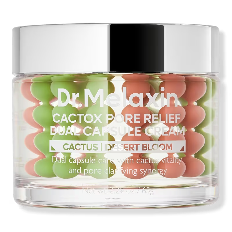 Dr. Melaxin CACTOX Pore Relief Dual Capsule Cream jar