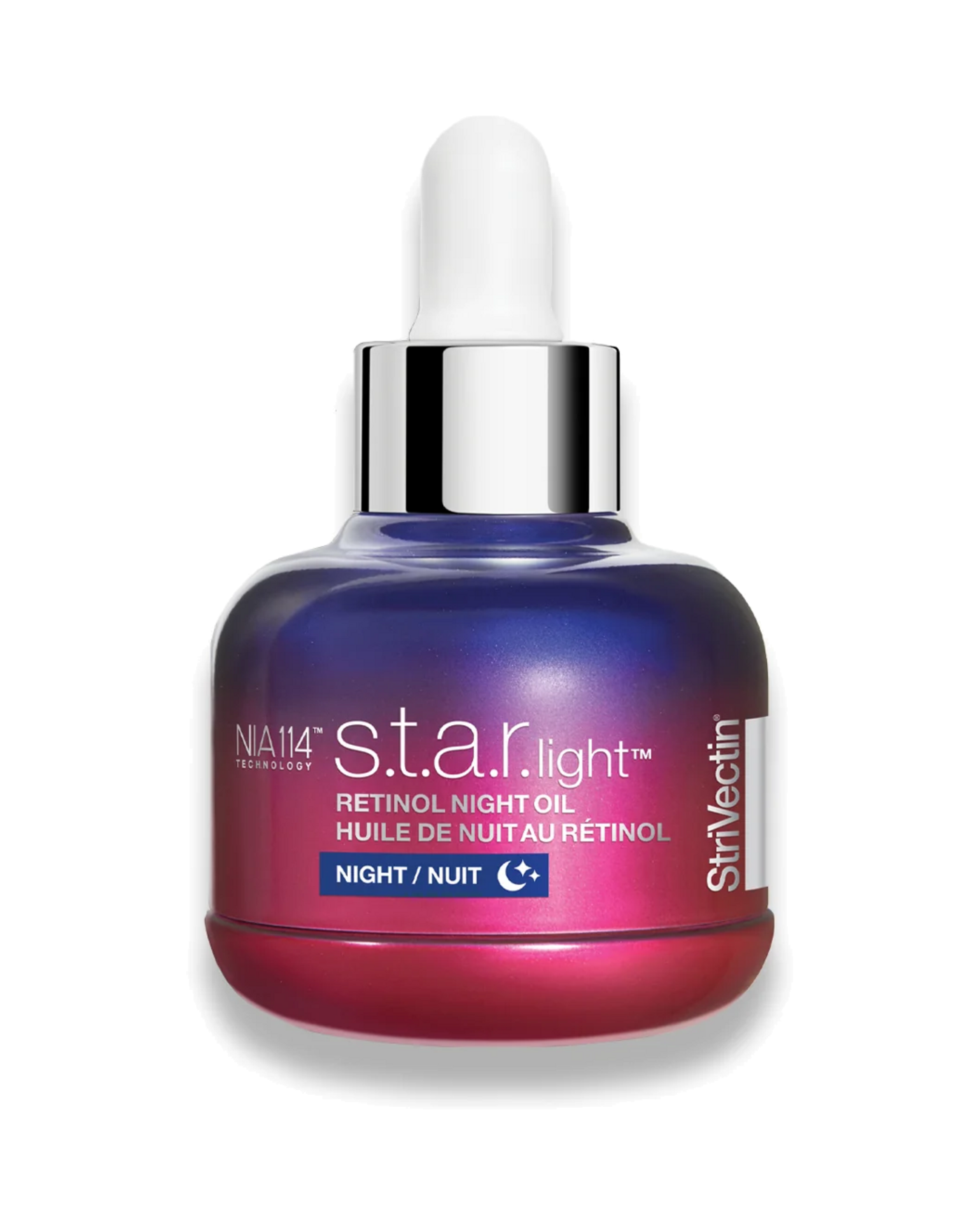 StriVectin S.T.A.R. Light Retinol Night Oil bottle